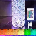 BUĞZ Gece Lambası Kristal Lamba Dokunmatik Şarjlı Hediyelik