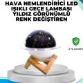 BUĞZ Gece lambası özellikli taşınabilir nemlendirici ve aromaterapi cihazı USB girişli
