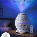 BUĞZ Gece Lambası Yumurta Işık Speaker Yeni Nesil Dinozor Yumurtası Görünümlü