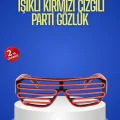 BUĞZ Gece Organizasyonları İçin Renkli LED Gözlük