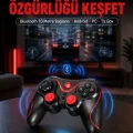 BUĞZ Gelişmiş Kontrol Hassasiyeti Sunan Kablosuz Bluetooth Oyun Kolu