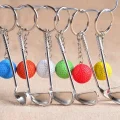 BUĞZ Gerçekçi Golf Tasarımlı Şık Anahtarlık Kolye Çanta Süsü Golf Keychain
