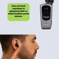BUĞZ Geri Çekilebilir Kablolu Bluetooth İş Kulaklığı