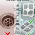 BUĞZ Gider Kapatıcı Pislik Tutucu Kendinden Yapışkanlı Gider Kapağı