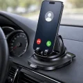 BUĞZ Gizlenebilir Telefon Numaralı Araç İçi Telefon Tutucu Torpido Üstü Telefon Standı