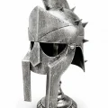 BUĞZ Gladyatör Miğferi Biblosu - Metal - 53x16 cm Dekoratif Obje