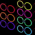 BUĞZ Glow  Yuvarlak Gözlük - Glow Partisi Gözlükleri - Glow Gözlük 12 Adet