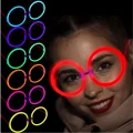BUĞZ Glow  Yuvarlak Gözlük - Glow Partisi Gözlükleri - Glow Gözlük 12 Adet