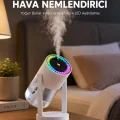BUĞZ Gökyüzü Projektörlü Buhar Makinesi Ev Ofis ve Araç Uyumlu Yeni Nesil