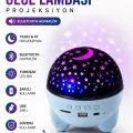BUĞZ Gökyüzü Temalı Bluetooth Ve Hoparlörlü Şarjlı Çocuk Gece Lambası