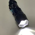 BUĞZ Gold Orion Km-84 Tasarruflu Şarjlı Zoomlu Metal El Feneri Kemer Klipsli