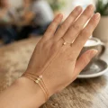 BUĞZ Gold Renk Pirinç Çift Sıralı Şahmeran