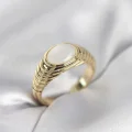 BUĞZ Gold Renk Vintage Model Kadın Yüzük
