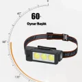 BUĞZ Gold Silver Gs-225 3 Led Usb Şarjlı Çok Fonksiyonlu Kafa Feneri
