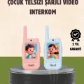 BUĞZ Görüntülü Walkie Talkie Çocuklar İçin Video İnterkomlu Oyuncak