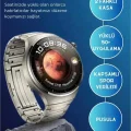 BUĞZ GPS ve Suya Dayanıklılık Özellikli, Çok Renkli Kasa ve Siyah Kordonlu Akıllı Saat