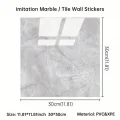 BUĞZ Gri Mermer Desen Duvar Sticker (30*30)