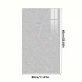 BUĞZ Gri Mermer Desenli Alüminyum Plastik Duvar Sticker