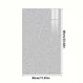 BUĞZ Gri Mermer Desenli Alüminyum Plastik Duvar Sticker - Lisinya