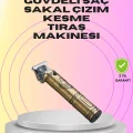 BUĞZ Güçlü Motorlu, 4 Kılavuz Taraklı Kompakt Saç Kesme Makinesi – Uzun Pil Ömürlü