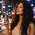 BUĞZ Güçlü Rüzgar Özellikli Dijital Göstergeli Mini Fan