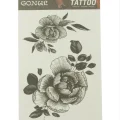 BUĞZ Gül Tattoo Dövme Sticker
