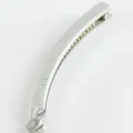BUĞZ Gümüş Renkli Muz Toka 11 cm
