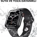 BUĞZ Gümüş ve Siyah Renkli Akıllı Saat: 1.9 İnç Ekran, GPS, NFC ve Suya Dayanıklı Özellikler