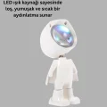 BUĞZ Gün Batımı Efekti Sunan Astronot LED Masa Lambası Yeni Nesil