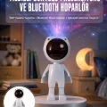 BUĞZ Gün Batımı Lambası Işık Arka Plan Projektör Sevimli Astronot Enerji Tasarruflu Yeni Nesil