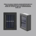 BUĞZ Güneş Enerjili LED Duvar Aydınlatması
