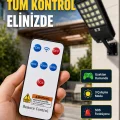 BUĞZ Güneş Enerjili LED Duvar ve Direk Lambası Suya Dayanıklı Akıllı Aydınlatma