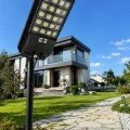 BUĞZ Güneş Enerjili LED Duvar ve Direk Lambası Suya Dayanıklı Akıllı Aydınlatma