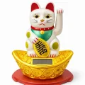 BUĞZ Güneş Enerjili Sallanan Şans Kedisi - Maneki Neko Alk4522