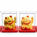 BUĞZ Güneş Enerjili Sallanan Şans Kedisi - Maneki Neko Alk4527