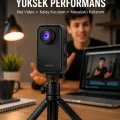 BUĞZ Günlük Kullanıma Uygun Mini Video Kamera Vlog Çekimleri İçin Yeni Nesil