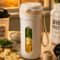 BUĞZ Günlük Kullanıma Uygun Şarjlı Mini Blender Buz Kırabilen Taşınabilir Mikser