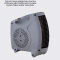 BUĞZ Güvenli Elektrikli Fanlı Isıtıcı Termostatlı Hızlı Isıtma - BUĞZ