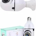  Güvenlik Kamerası Wi-Fi Özellikli 360 Derece Full Hd 1080p Ampül Kamera