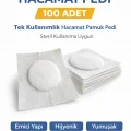 BUĞZ Hacamat Pedi 100 Adet – Tek Kullanımlık Hacamat Pamuk Pedi Steril Kullanıma Uygun
