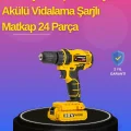 BUĞZ Hafif ve Ergonomik 12V Kablosuz Matkap | Hızlı Şarj ve Uzun Pil Ömrü