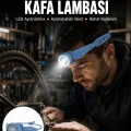 BUĞZ Hafif ve Taşınabilir Kamp Kafa Lambası Ayarlanabilir Işık Yeni Nesil