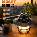 BUĞZ Hafif ve Taşınabilir Retro Tasarım Kamp Lambası
