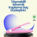  Hafif ve Taşınabilir Seramik Kısa Saç Maşası – Seyahate Uygun Ergonomik ve Güvenli Tasarım