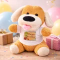 BUĞZ Happy Birthday Tişörtlü Peluş Köpek