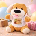 BUĞZ Happy Birthday Tişörtlü Peluş Köpek