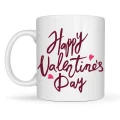 BUĞZ Happy Valentine’s Day Baskılı Porselen Kupa Model 2 – Sevgililer Günü Özel Tasarım