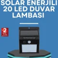  Hareket Algılamalı Solar LED Güvenlik Lambası