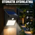 BUĞZ Hareket Algılamalı Solar LED Güvenlik Lambası Yeni Nesil