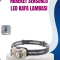 BUĞZ Hareket Sensörlü LED Far 45 Derece Ayarlı Şarj Edilebilir